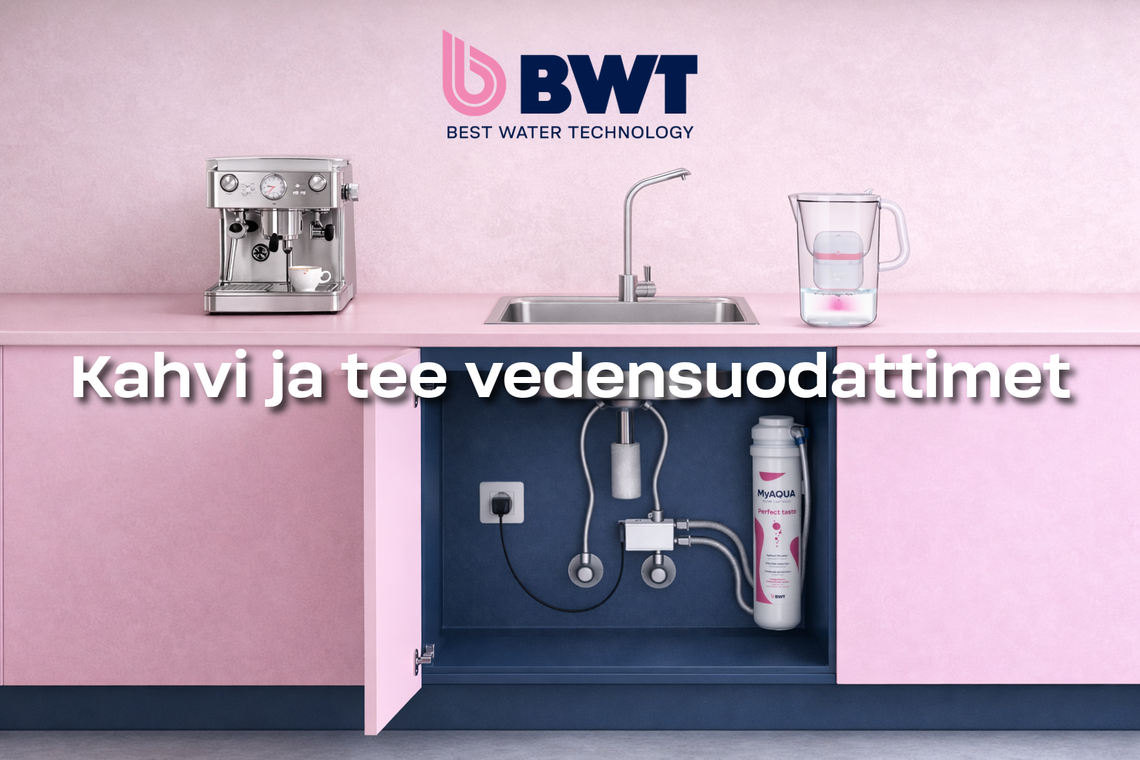 Kahvi ja tee vedensuodattimet